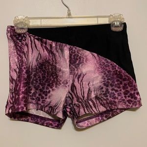 Animal print gk shorts